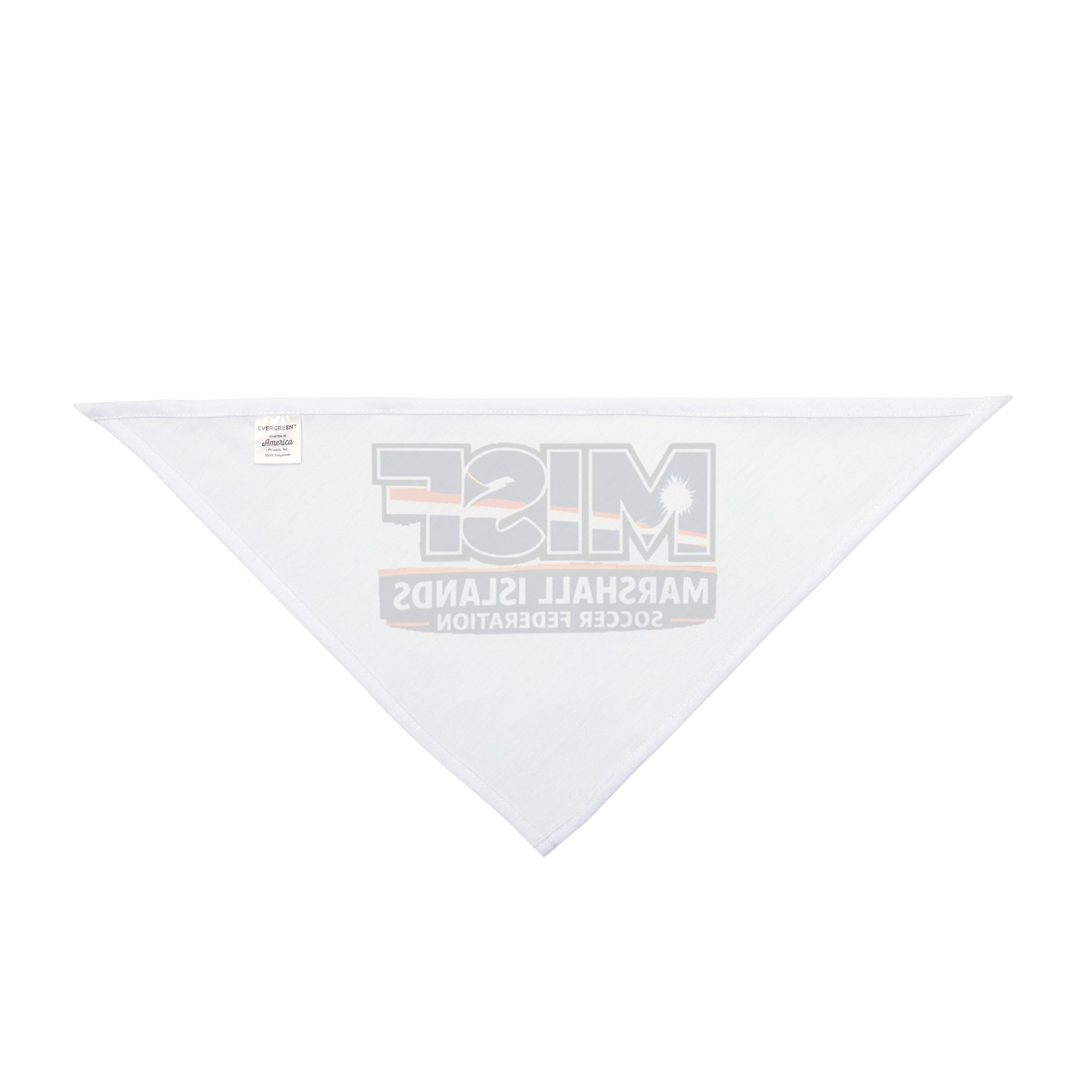 Pet Bandana — Marshall Islands Soccer Federation (MISF) Dog & Cat Bandana