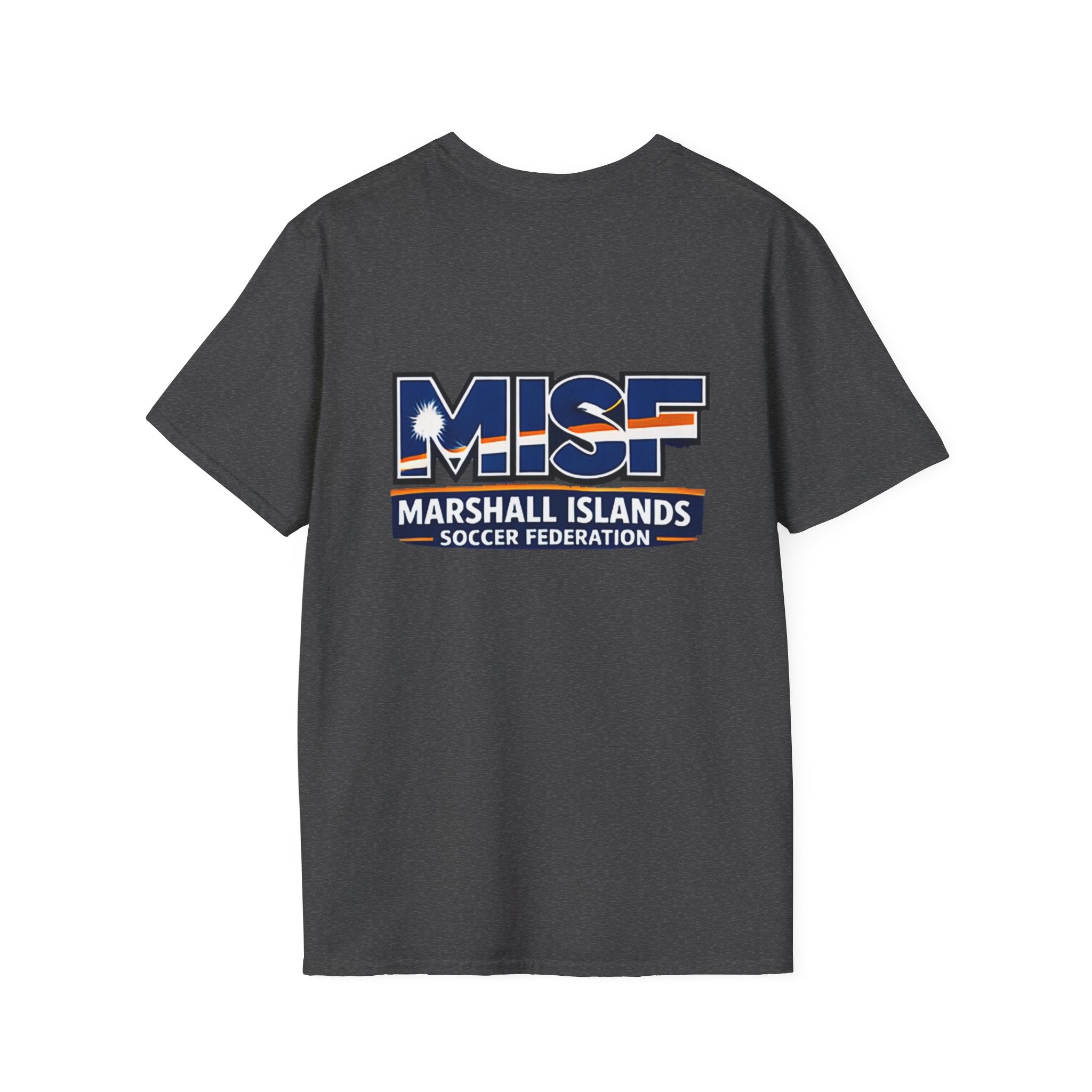 Marshall Islands Soccer Federation Tee — MISF Flag Logo T-Shirt