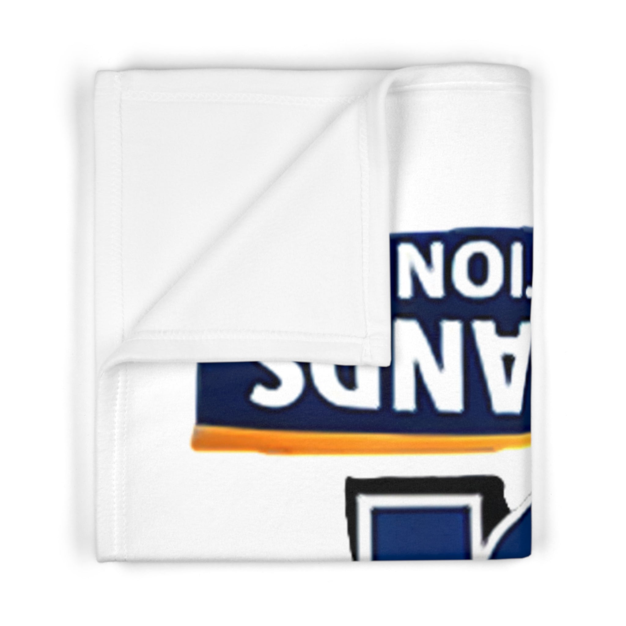 Marshall Islands Soccer Federation Baby Blanket — Soft Fleece Infant Throw