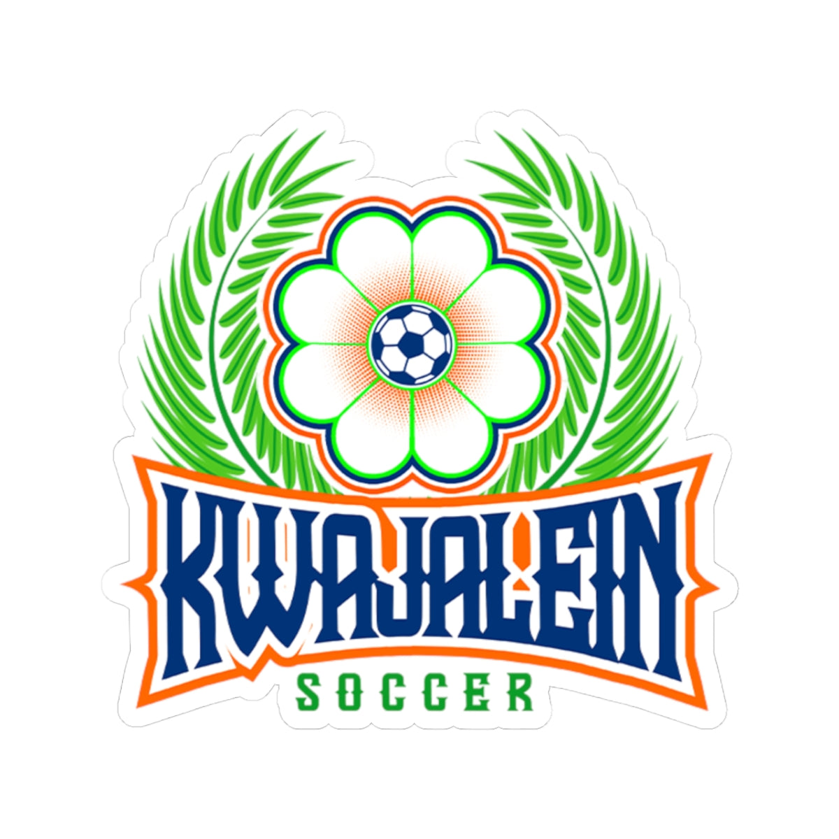 Kwajalein Crest MISF Kiss-Cut Stickers