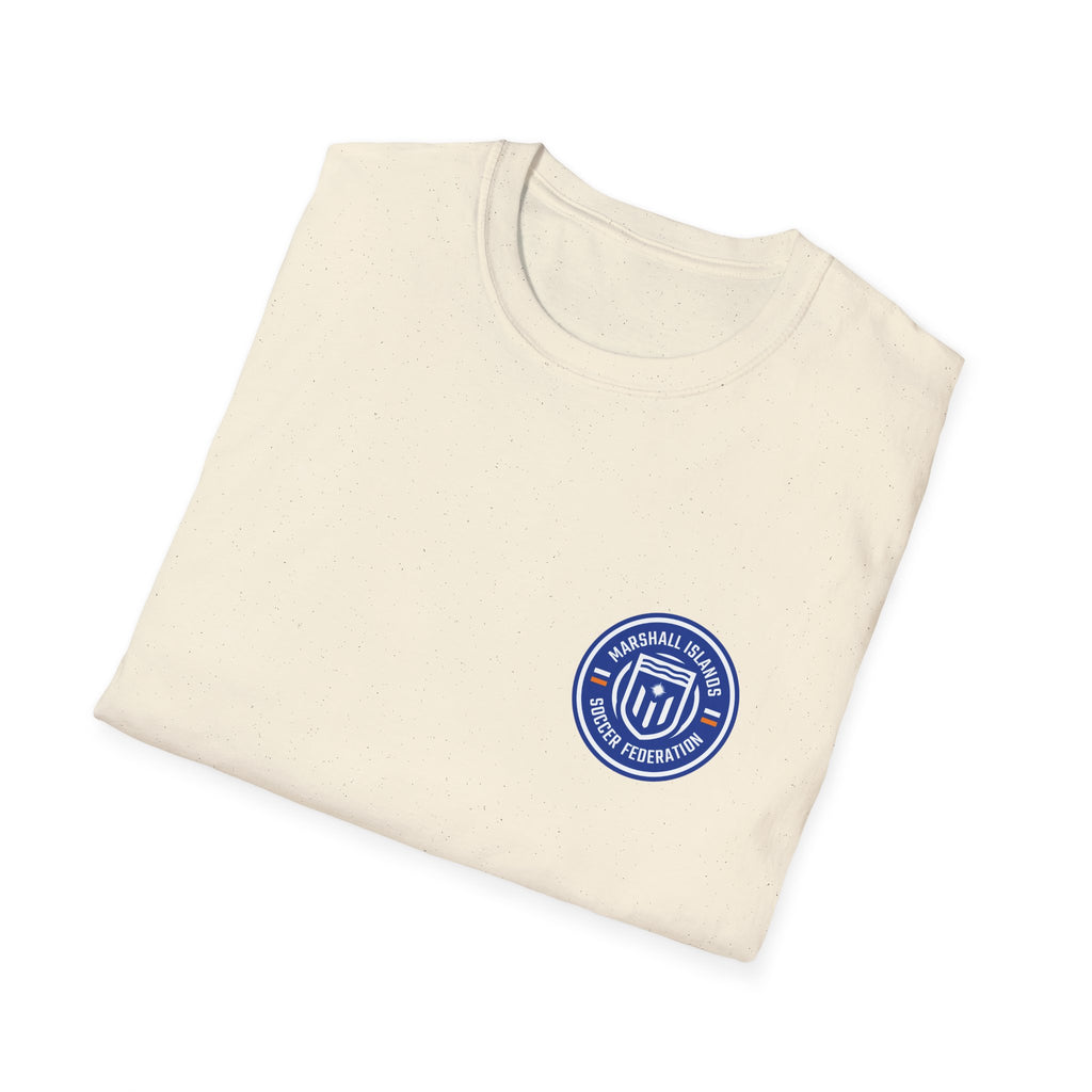 Marshall Islands Soccer Federation Tee — MISF Flag Logo T-Shirt