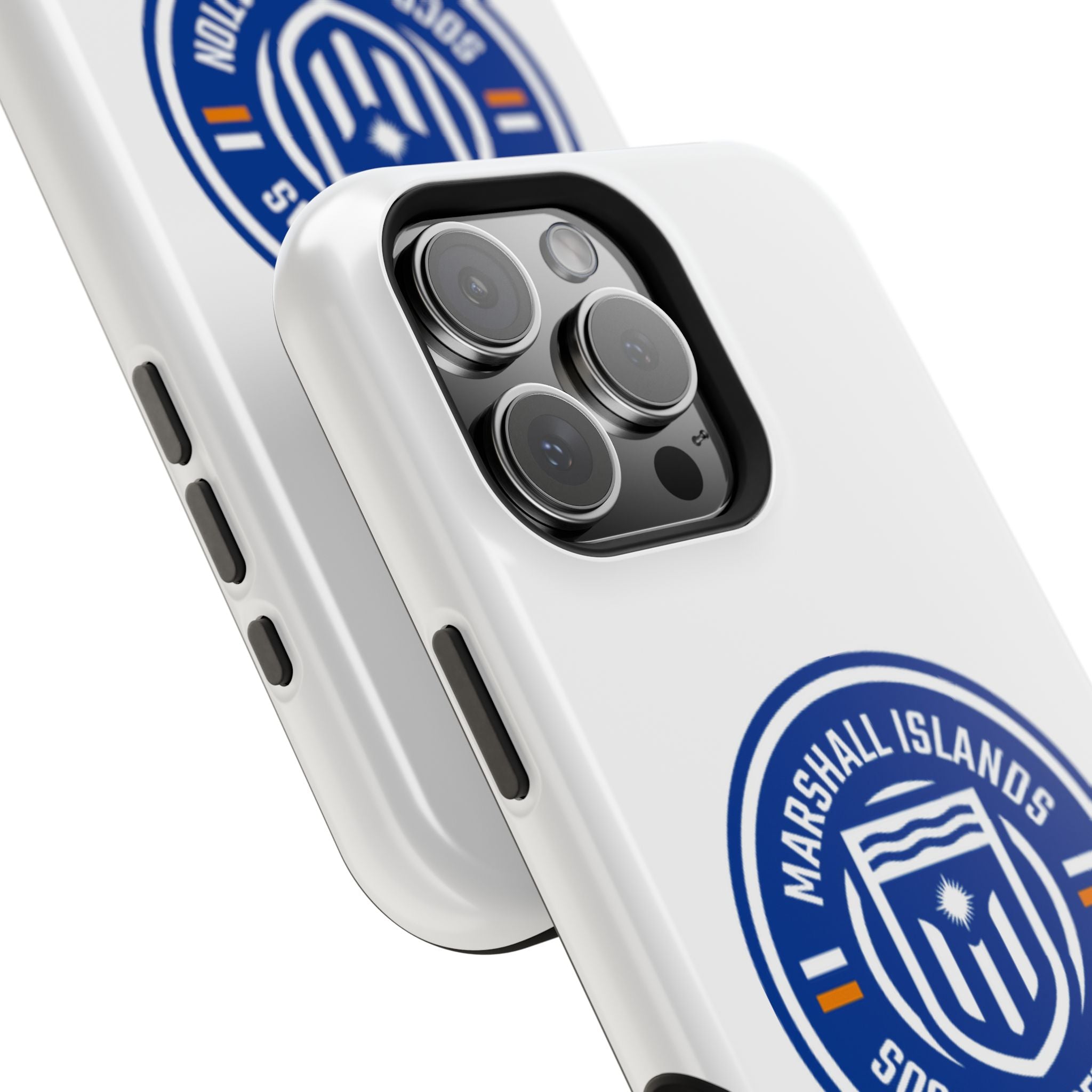 Marshall Islands Soccer Federation Phone Case — Impact-Resistant Protective Cover