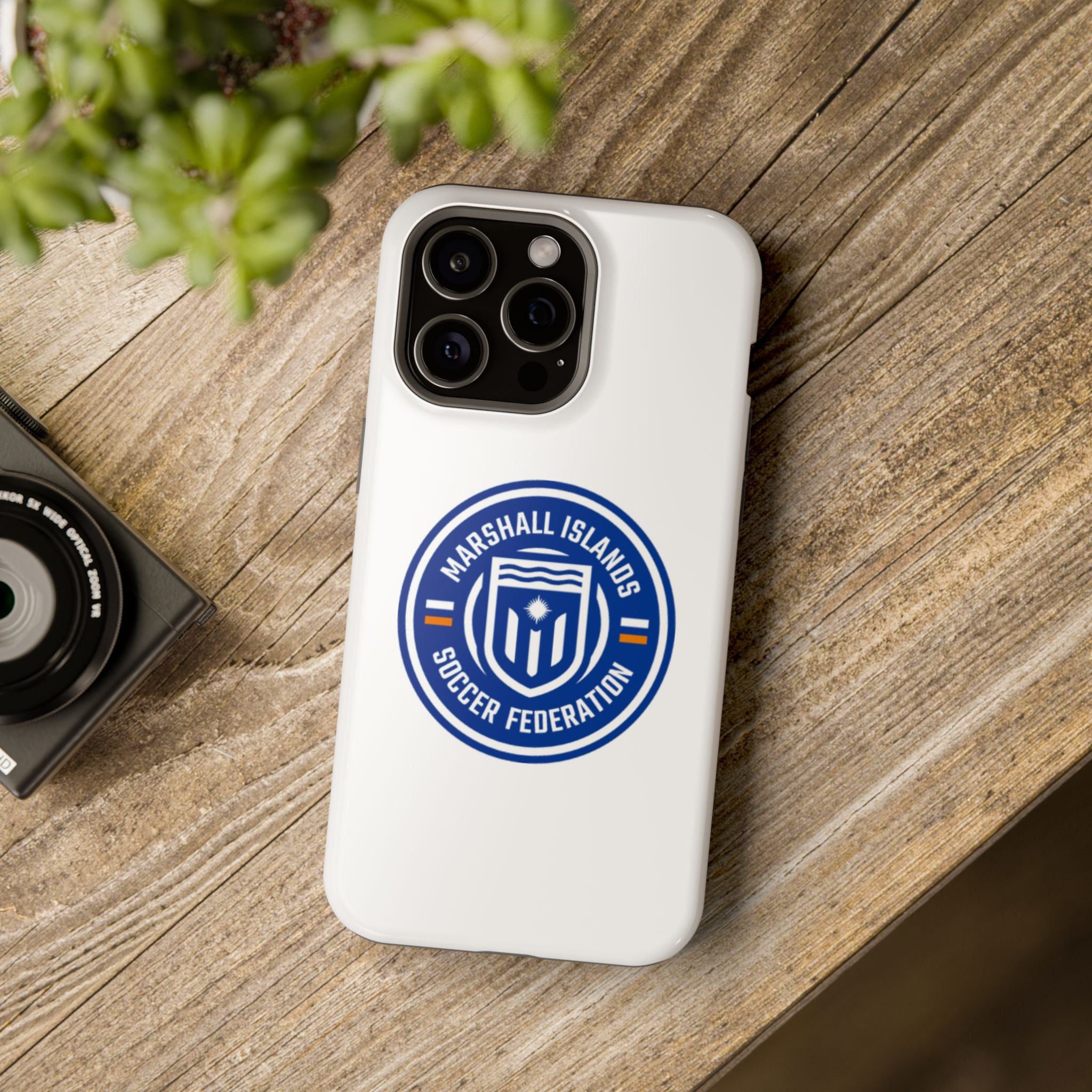 Marshall Islands Soccer Federation Phone Case — Impact-Resistant Protective Cover