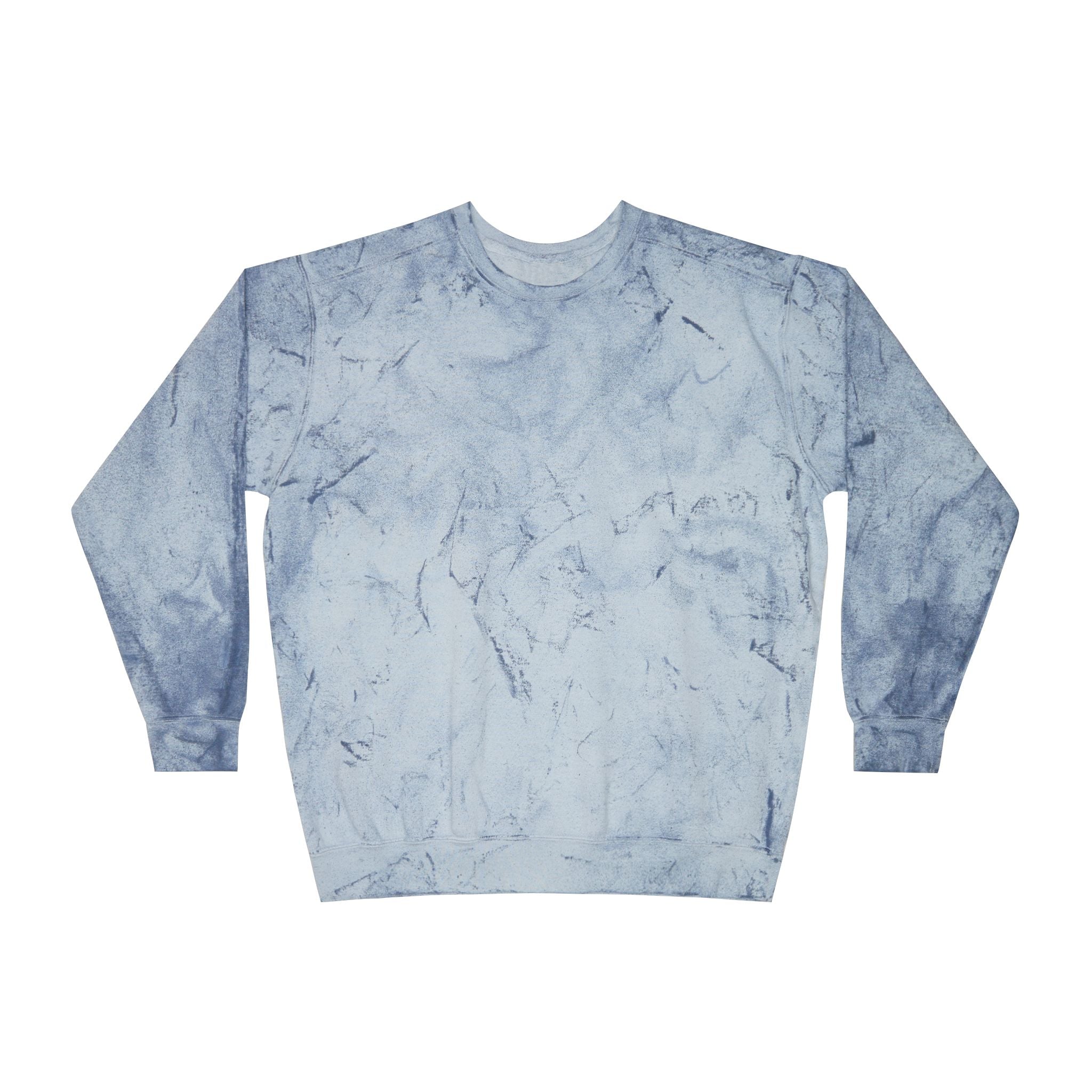 Marshall Islands Crewneck Sweatshirt – Marble Dye Casual Pullover