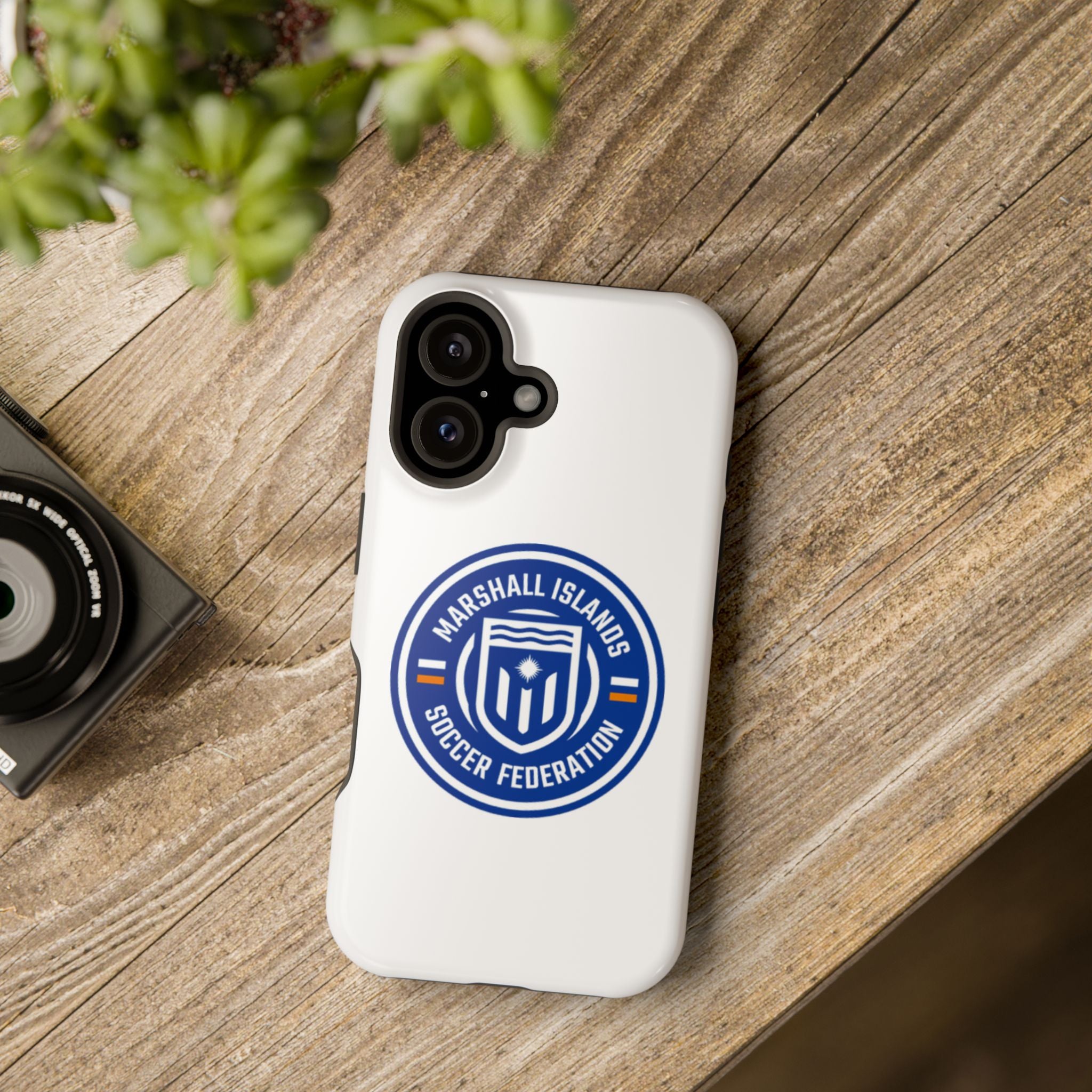 Marshall Islands Soccer Federation Phone Case — Impact-Resistant Protective Cover