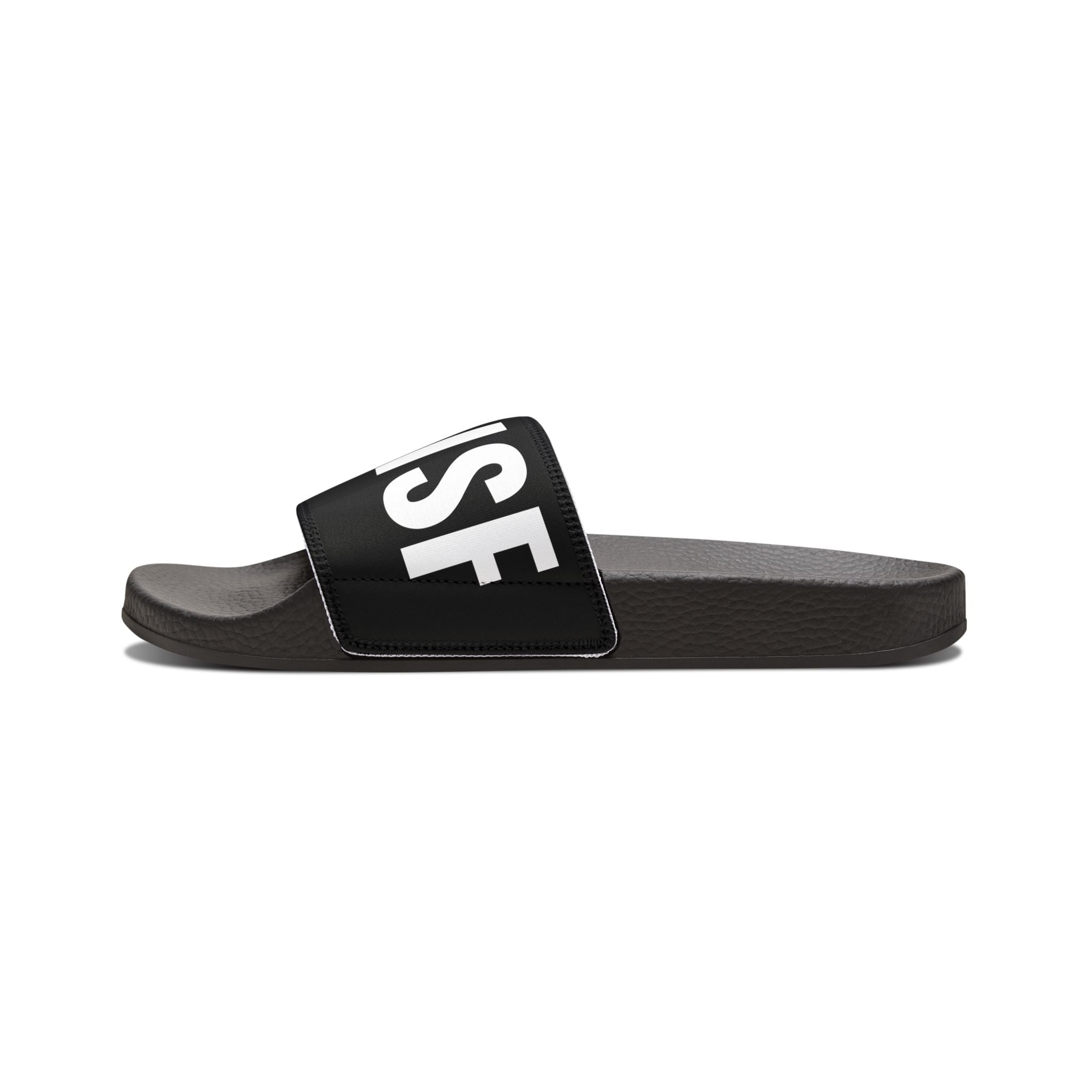 Men's Flag Slide Sandals — Marshall Islands Design, Adjustable Strap
