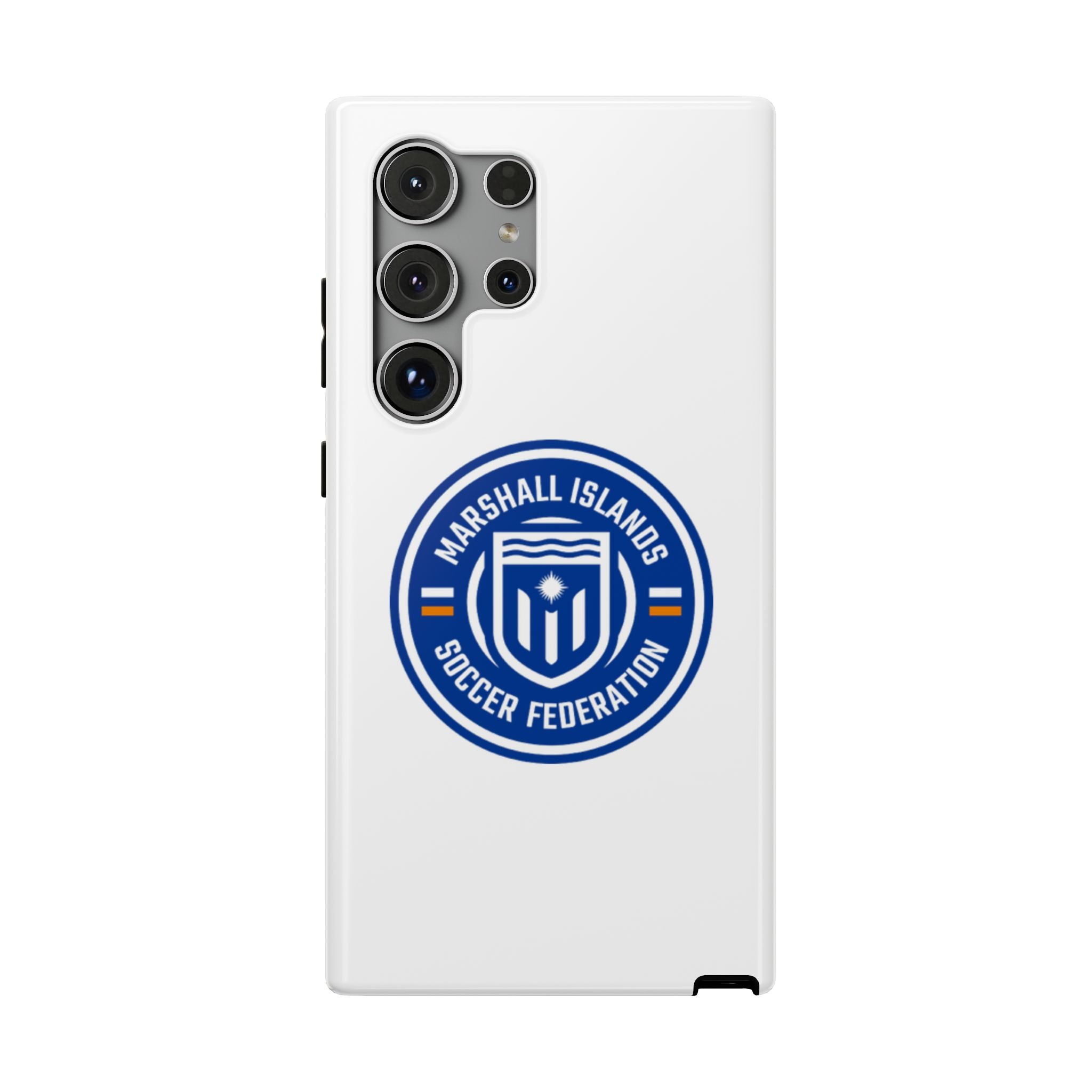 Marshall Islands Soccer Federation Phone Case — Impact-Resistant Protective Cover