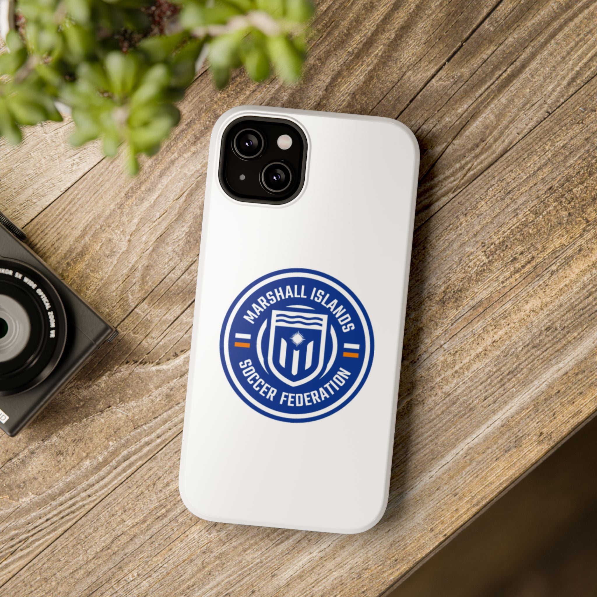 Marshall Islands Soccer Federation Phone Case — Impact-Resistant Protective Cover