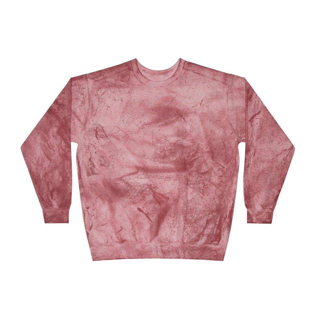 Marshall Islands Crewneck Sweatshirt – Marble Dye Casual Pullover