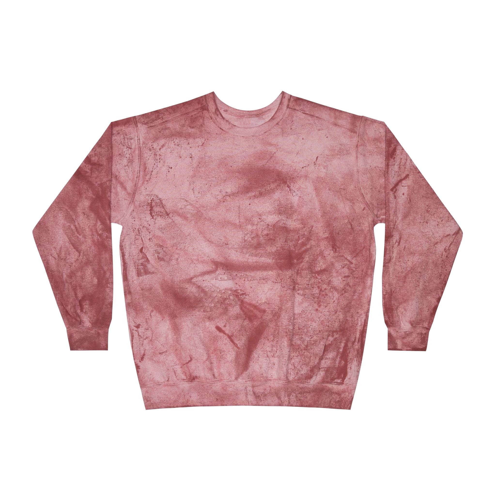 Marshall Islands Crewneck Sweatshirt – Marble Dye Casual Pullover