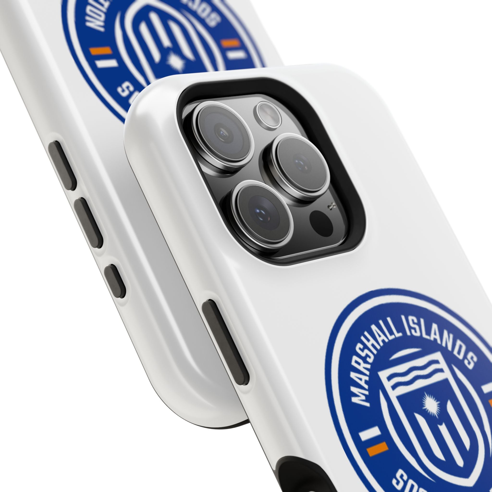 Marshall Islands Soccer Federation Phone Case — Impact-Resistant Protective Cover