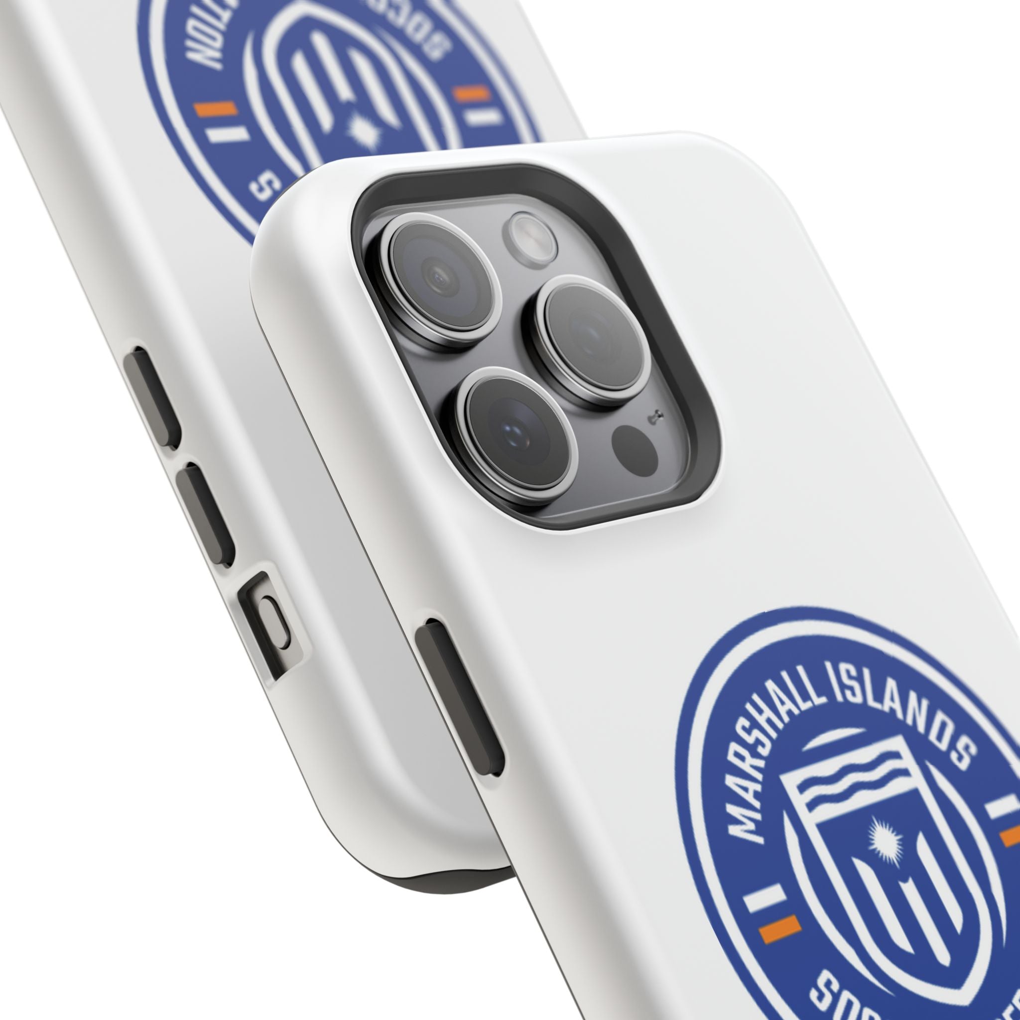 Marshall Islands Soccer Federation Phone Case — Impact-Resistant Protective Cover