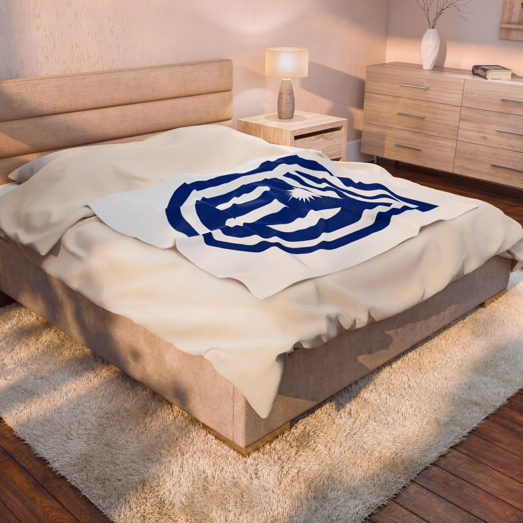 MISF Secondary Crest Velveteen Plush Blanket