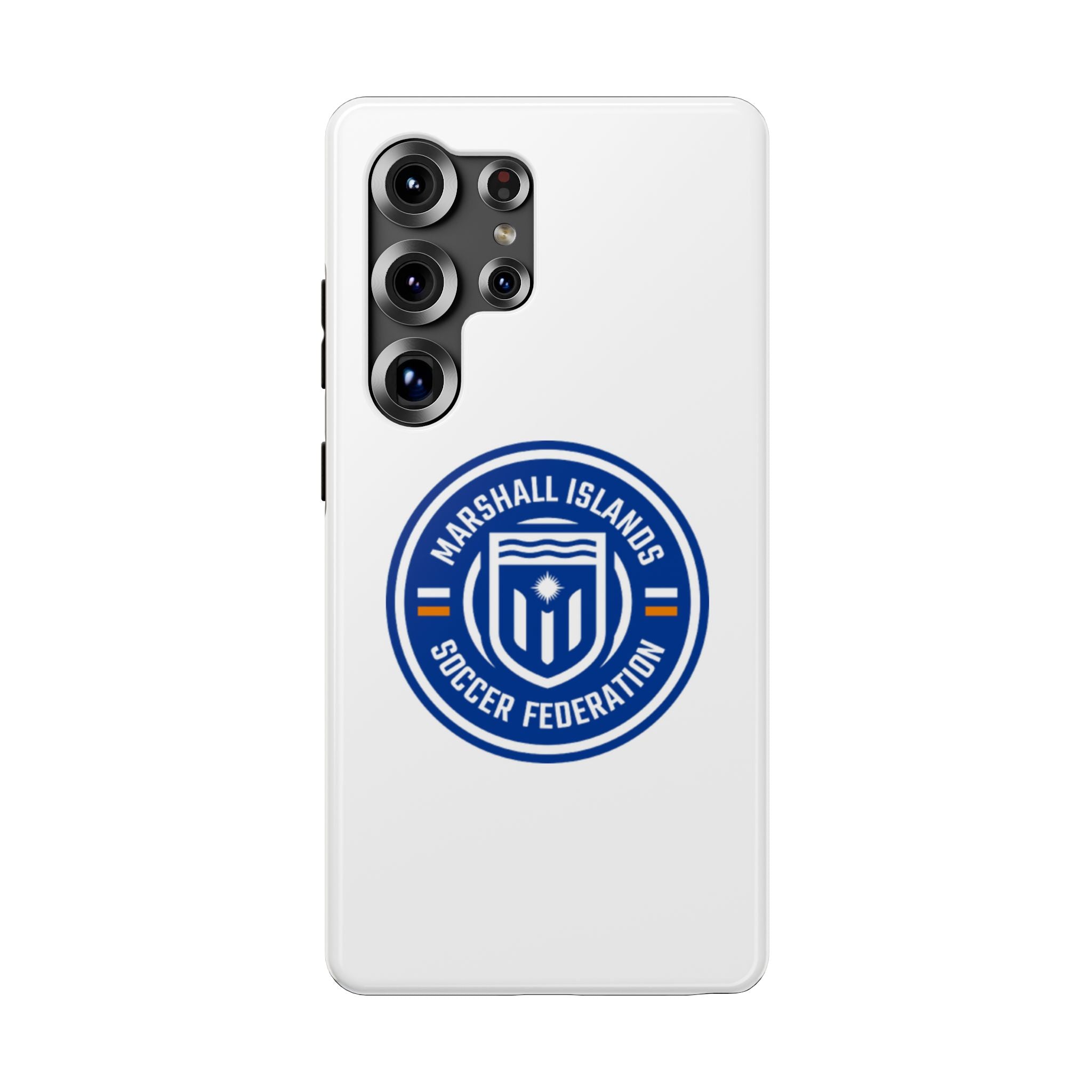 Marshall Islands Soccer Federation Phone Case — Impact-Resistant Protective Cover