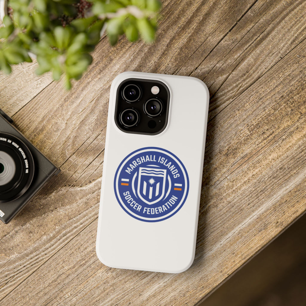 Marshall Islands Soccer Federation Phone Case — Impact-Resistant Protective Cover