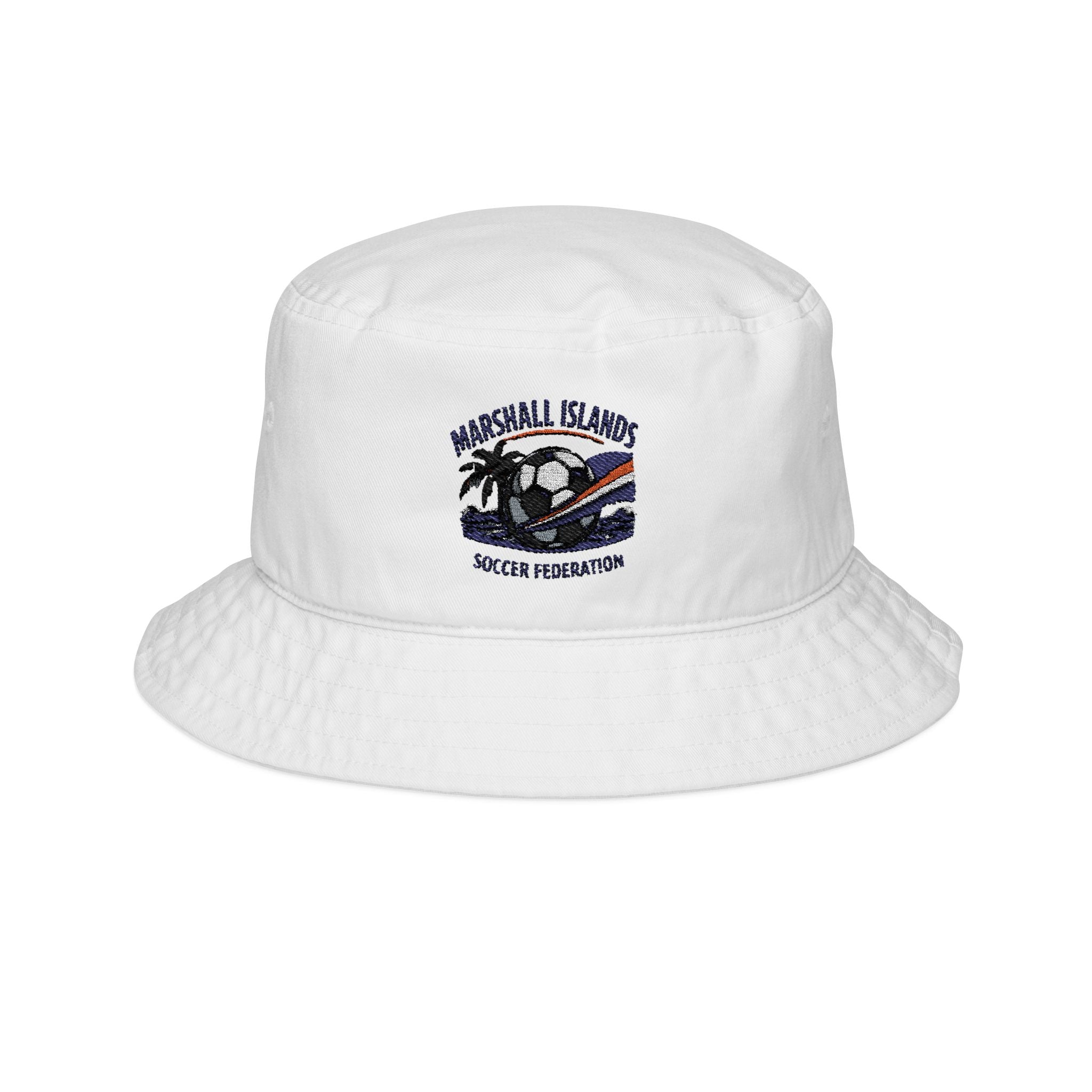 Marshall Islands Soccer Federation Embroidered Bucket Hat