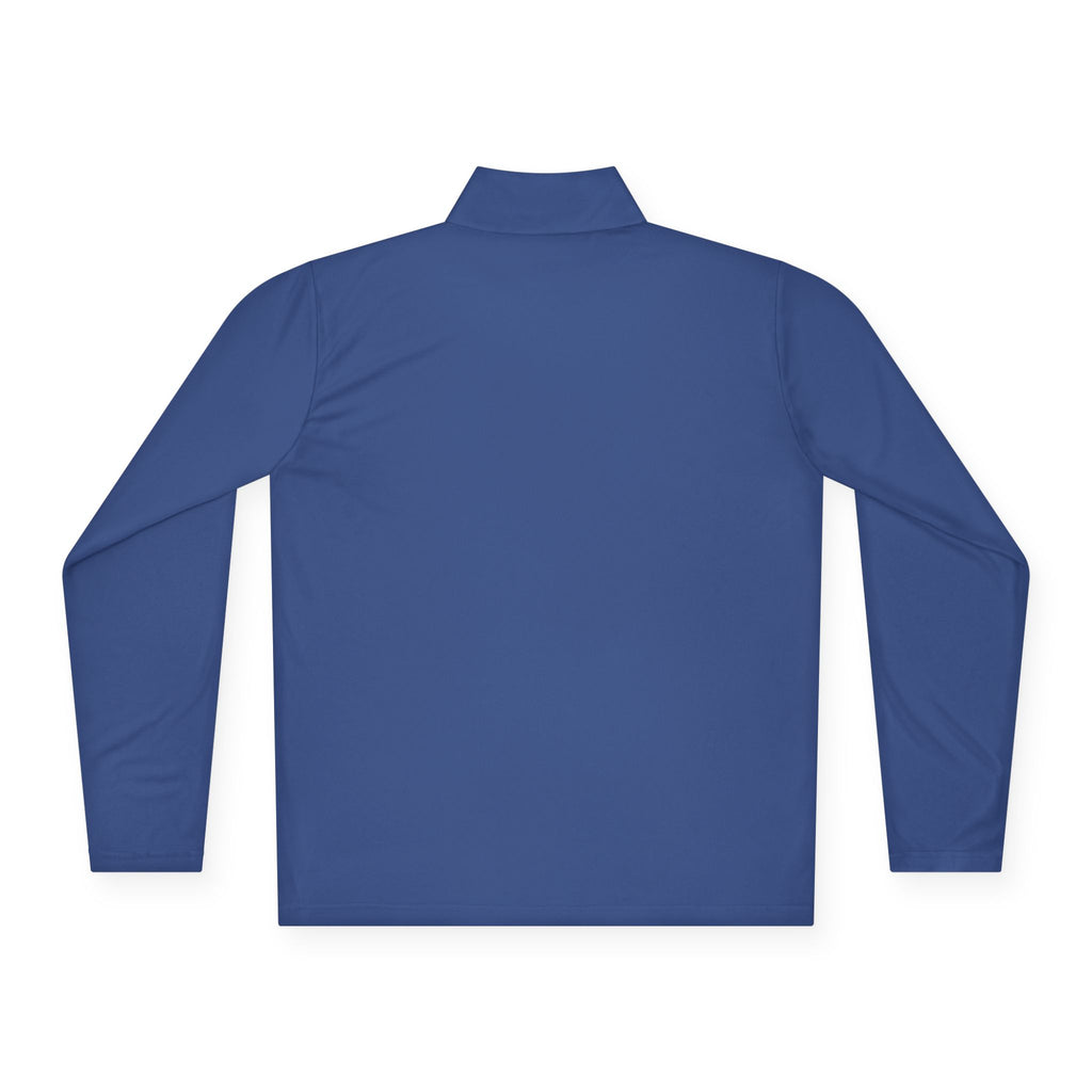 Nantucket Club Quarter-Zip Pullover - MISF Coastal Nautical Emblem